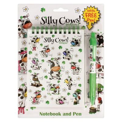 Silly Cows Notebook & Pen Set